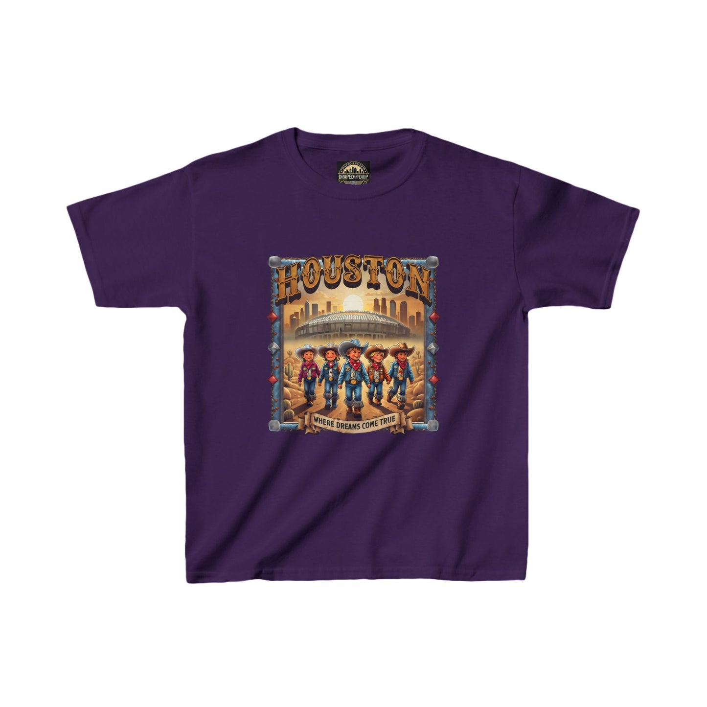 Houston Rodeo Kids Tee: Where Dreams Come True