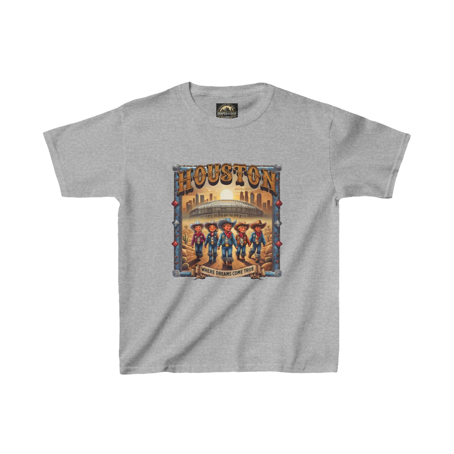 Houston Rodeo Kids Tee: Where Dreams Come True