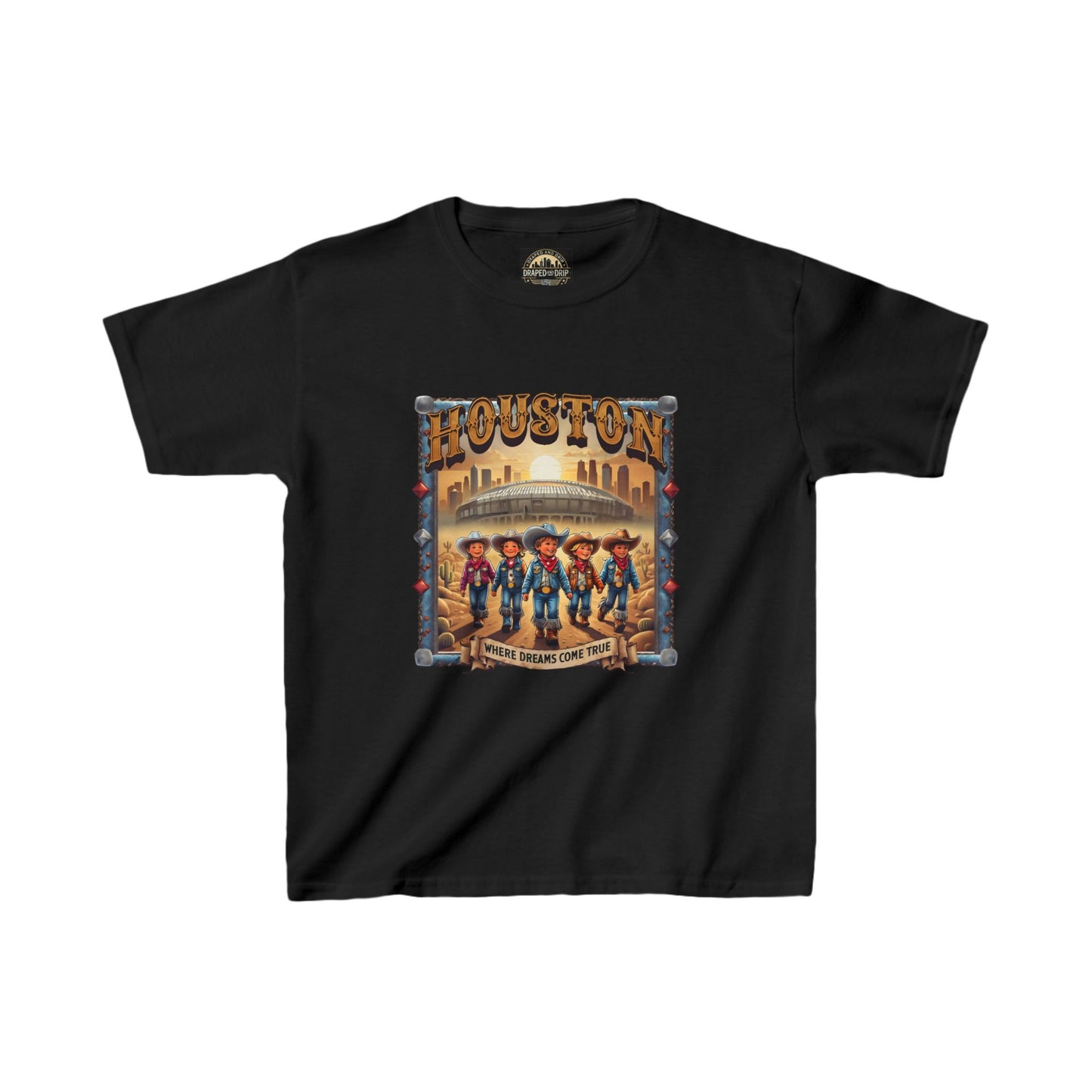 Houston Rodeo Kids Tee: Where Dreams Come True