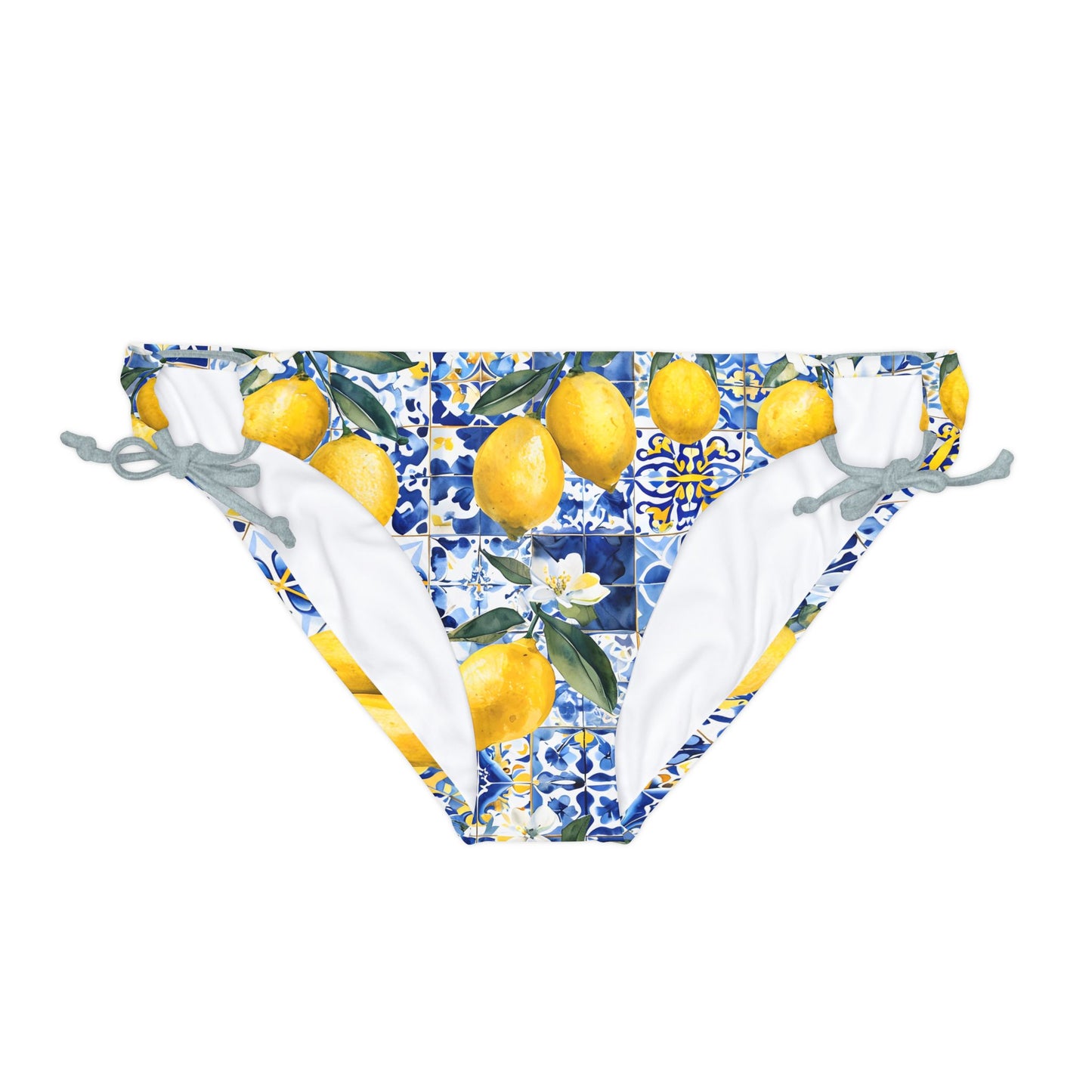 Lemon Grove Loop Tie Side Bikini Bottom