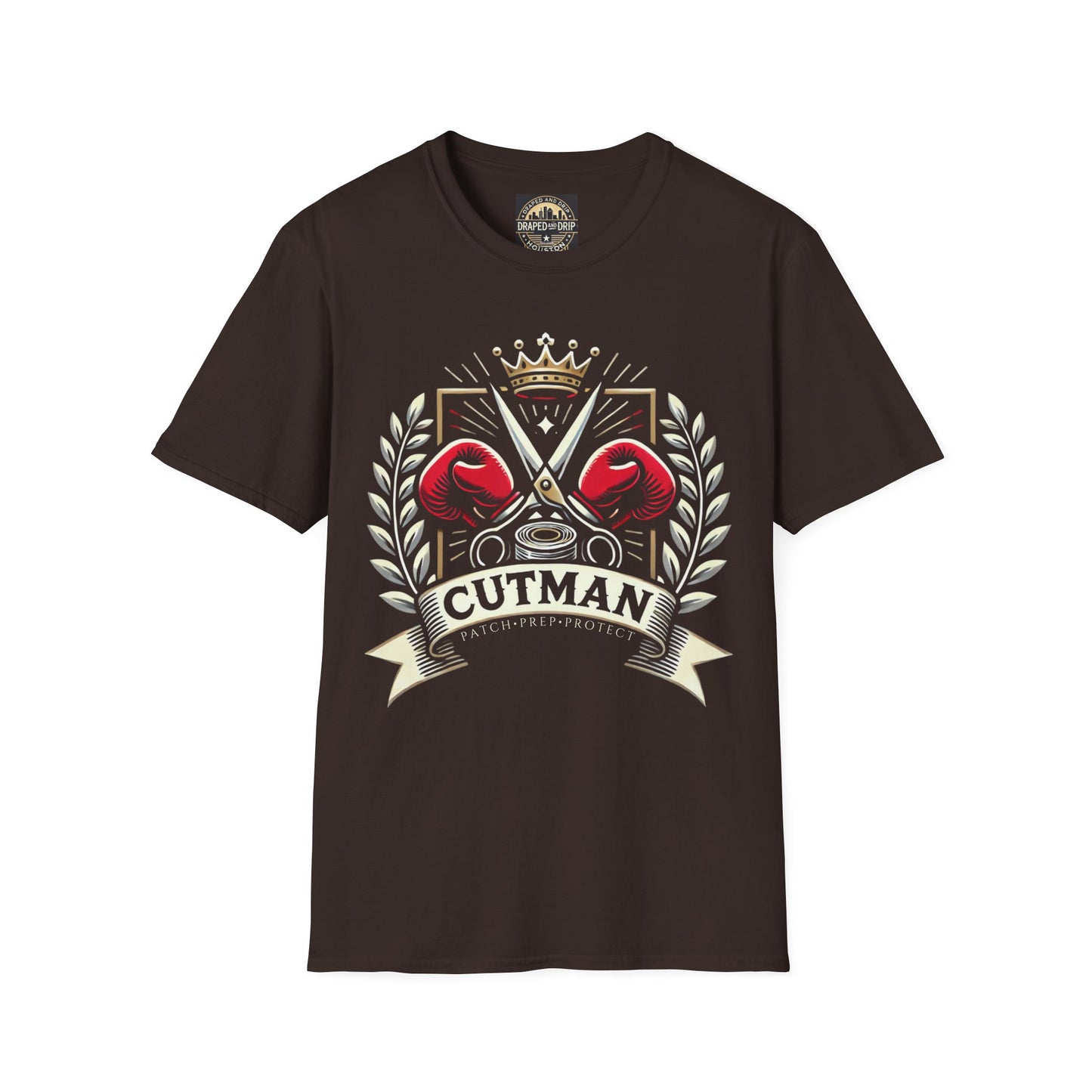 Cutman Crest Tee - The Pillar of the Fight