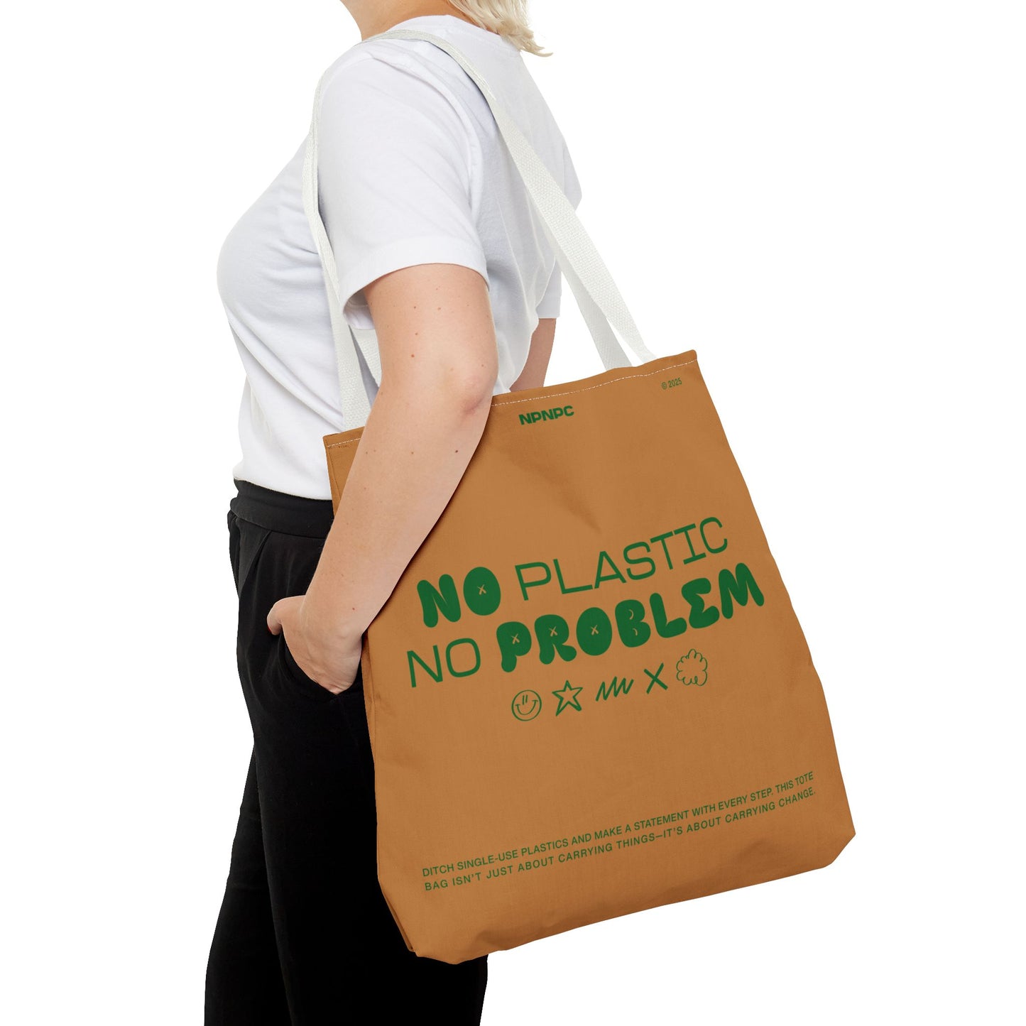 Eco-Friendly Tote Bag - No Plastic No Problem