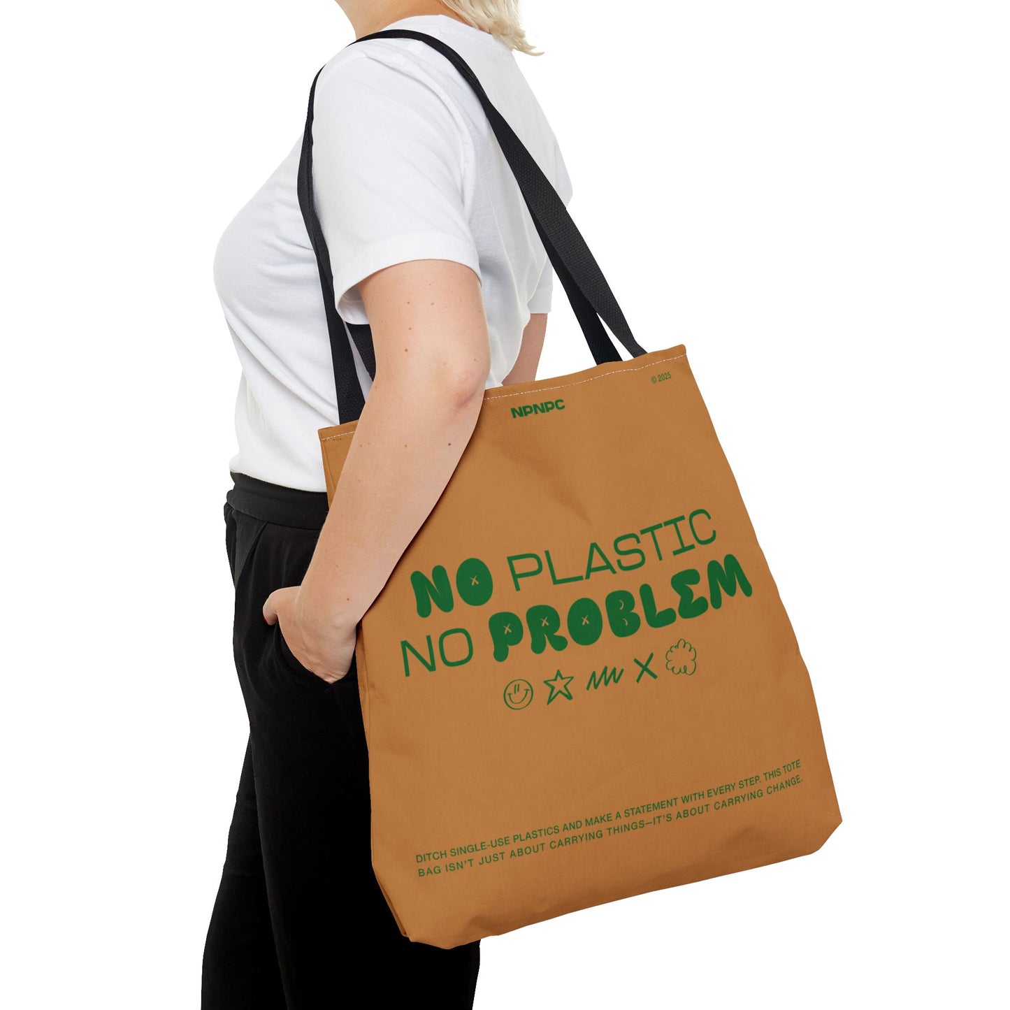 Eco-Friendly Tote Bag - No Plastic No Problem