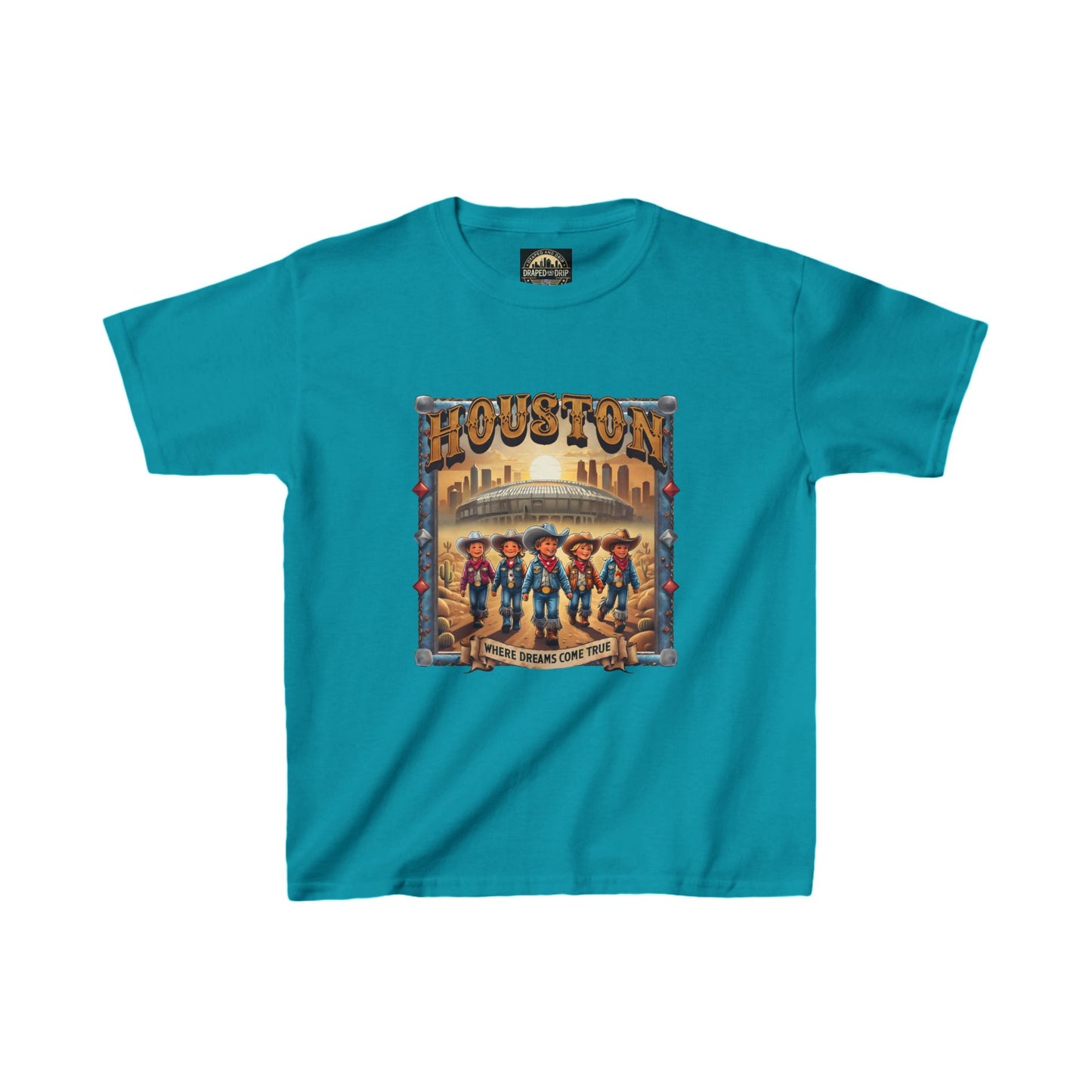 Houston Rodeo Kids Tee: Where Dreams Come True