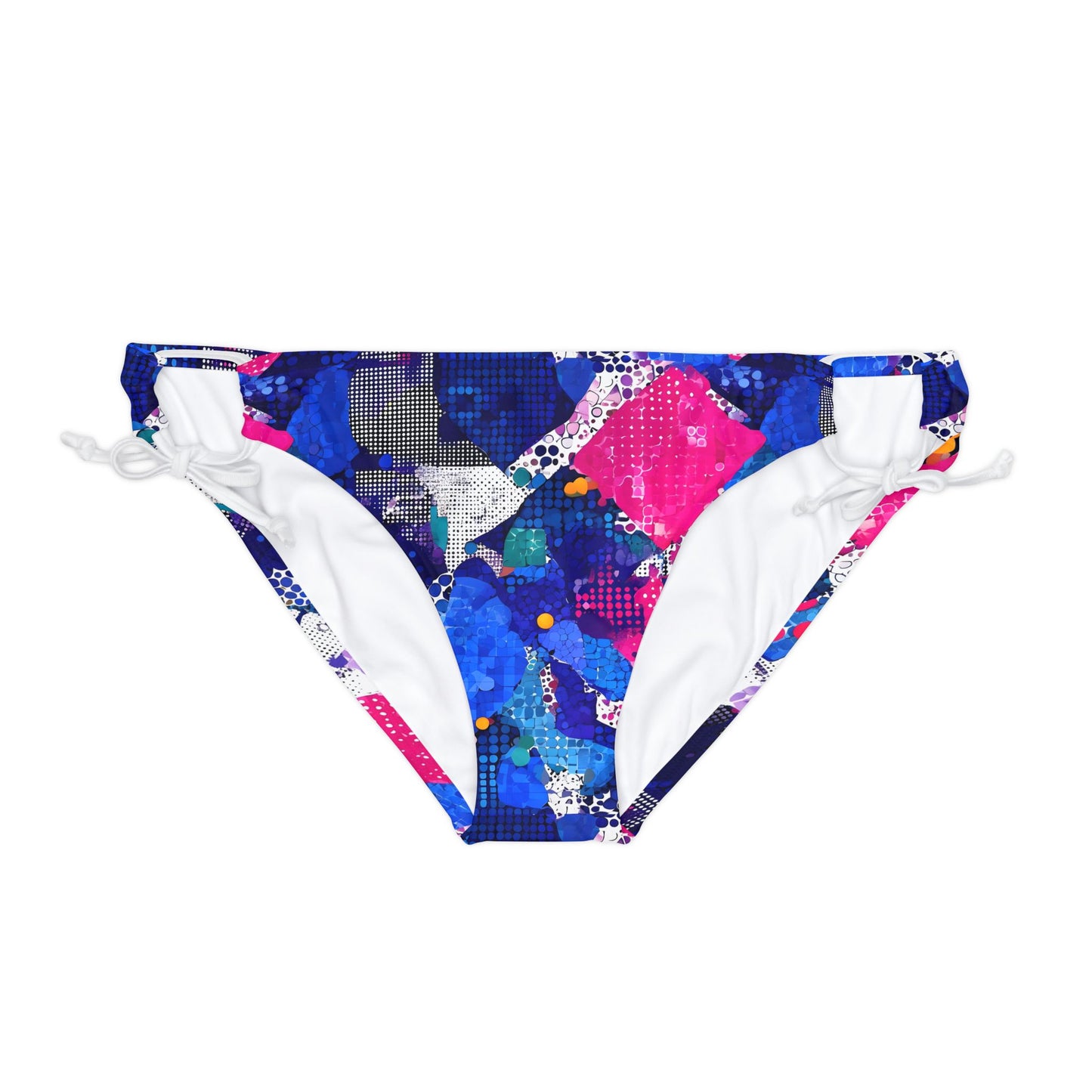 Vibrant Loop Tie Side Bikini Bottom
