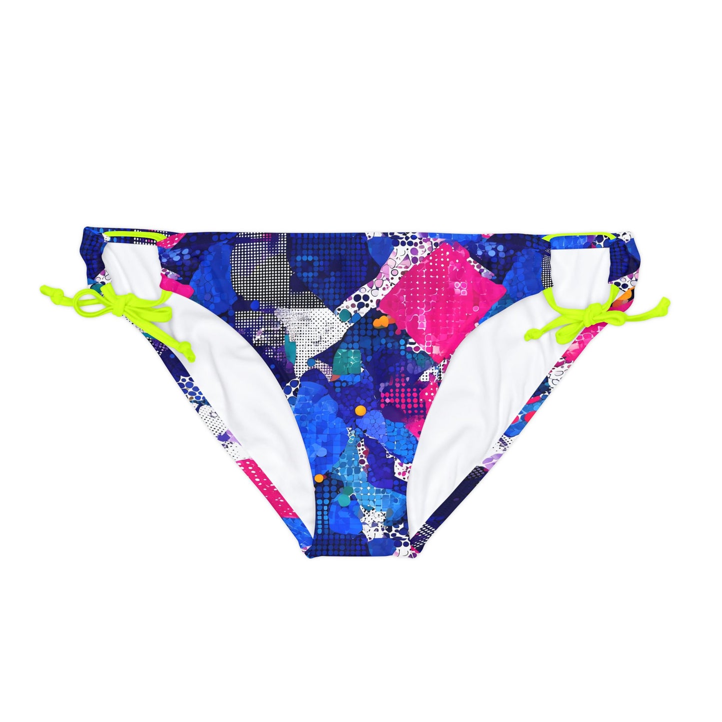 Vibrant Loop Tie Side Bikini Bottom