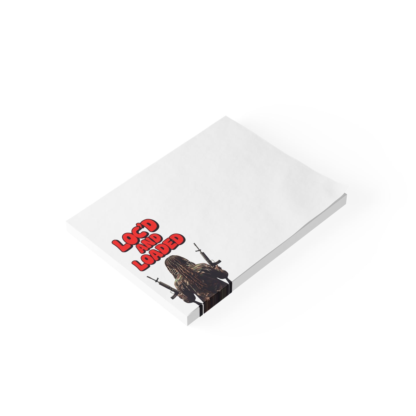 Post-it® Note Pads - 'Locked and Loaded' Design for Creative Minds