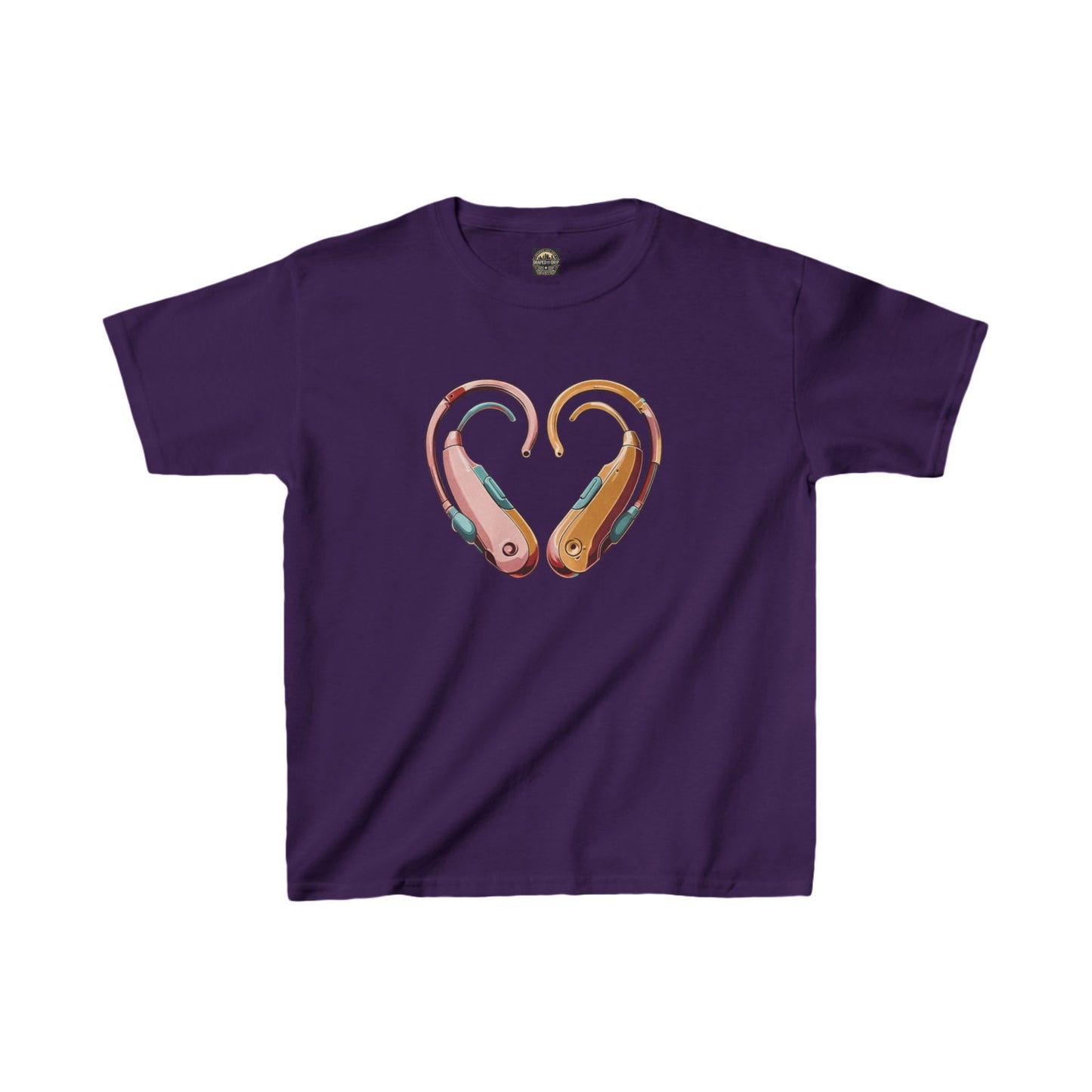 Hearing Aids Heart Tee