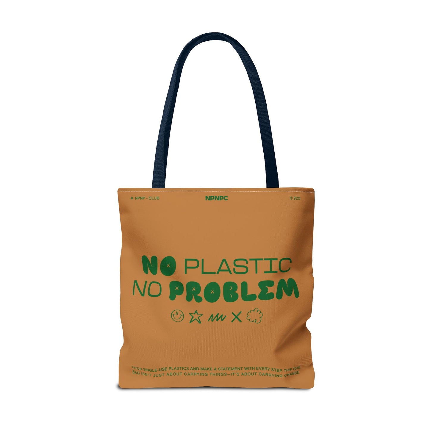 Eco-Friendly Tote Bag - No Plastic No Problem