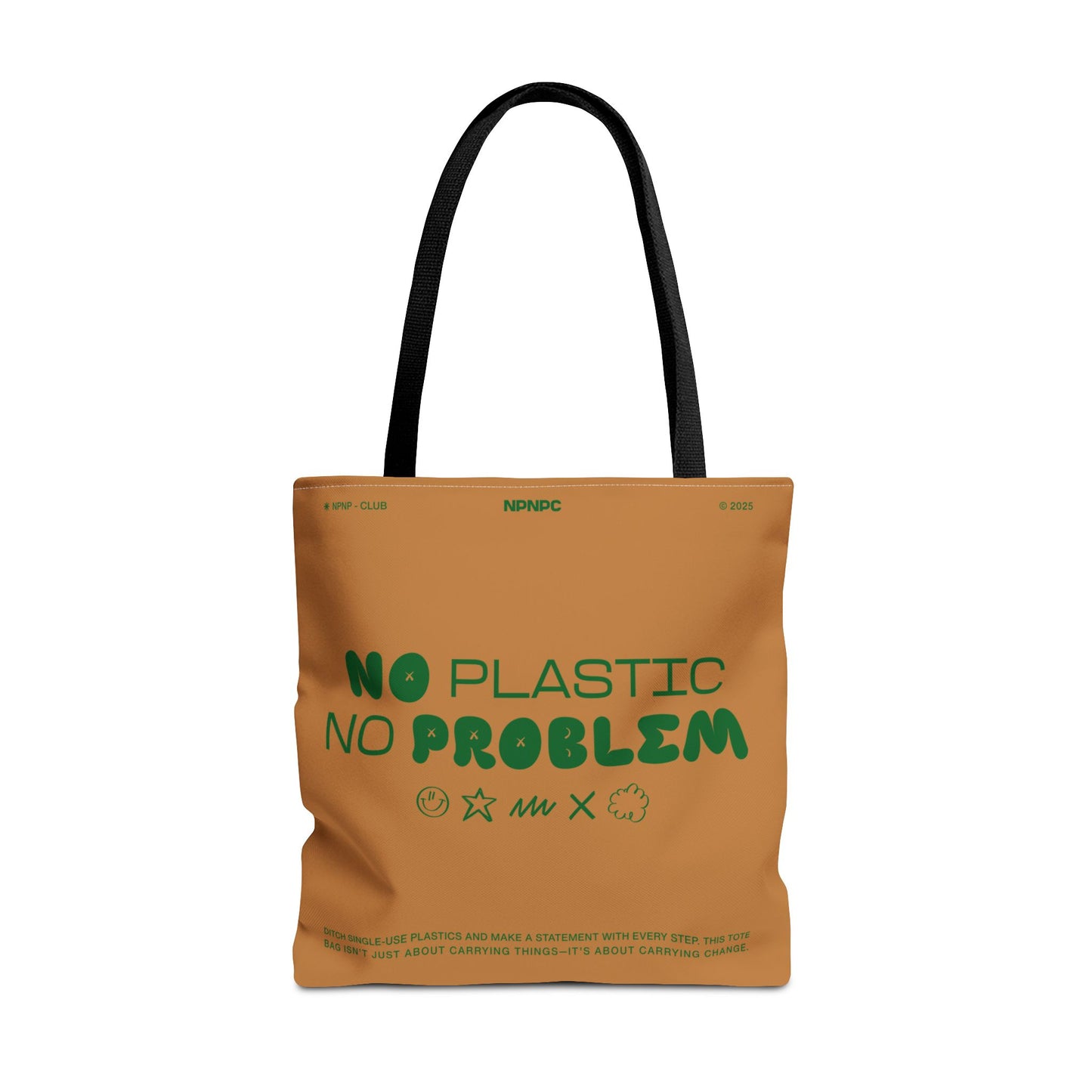 Eco-Friendly Tote Bag - No Plastic No Problem