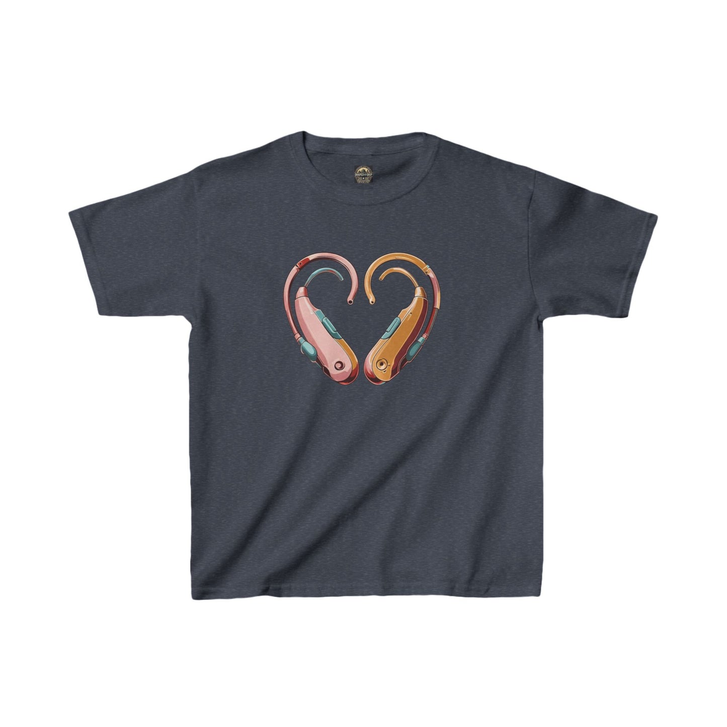Hearing Aids Heart Tee