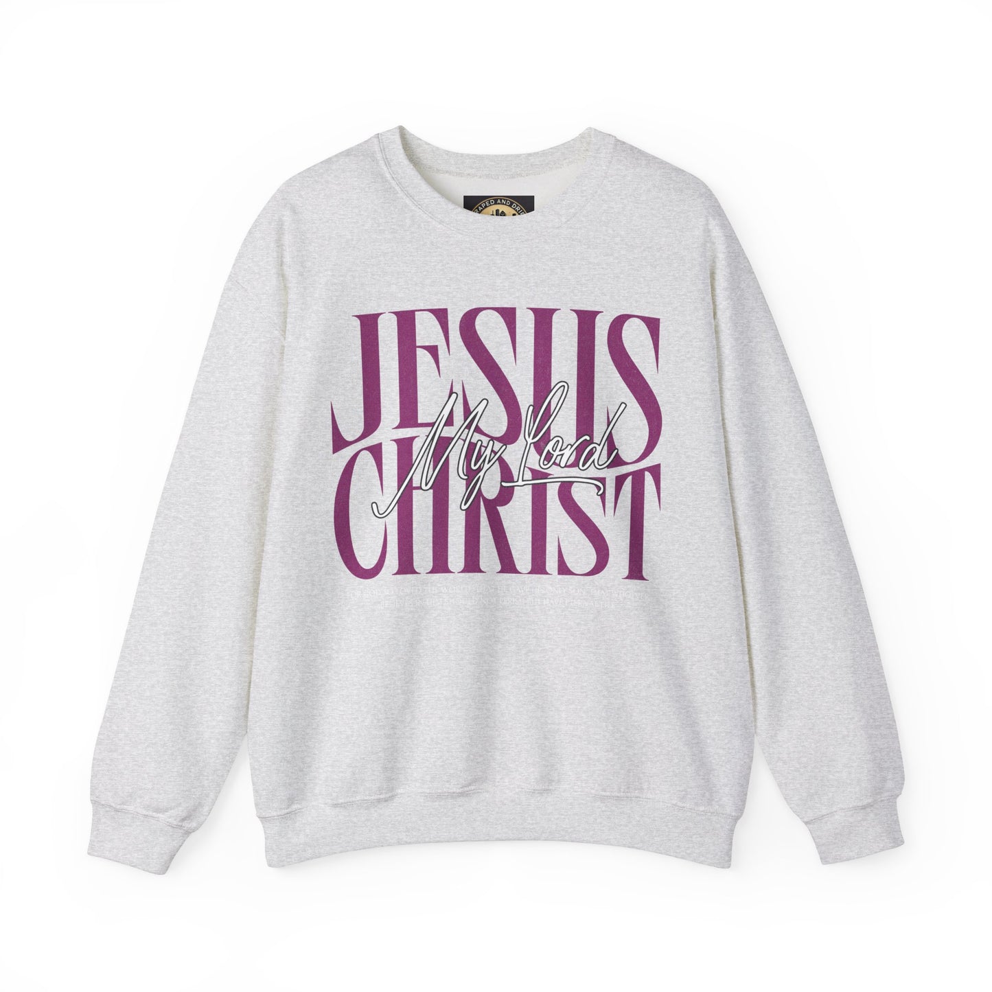 Inspirational Jesus Christ Sweatshirt - Heavy Blend Crewneck