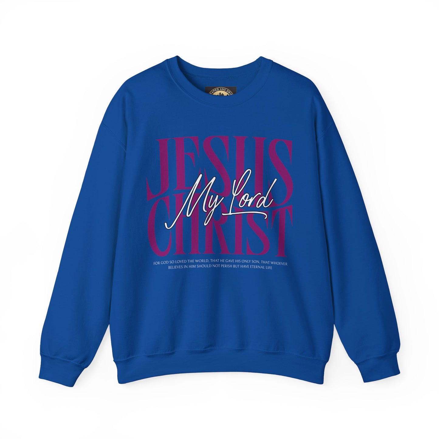 Inspirational Jesus Christ Sweatshirt - Heavy Blend Crewneck