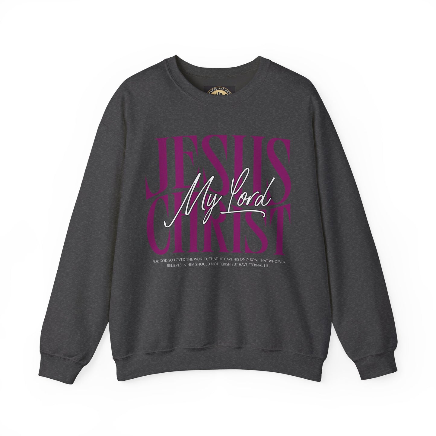 Inspirational Jesus Christ Sweatshirt - Heavy Blend Crewneck