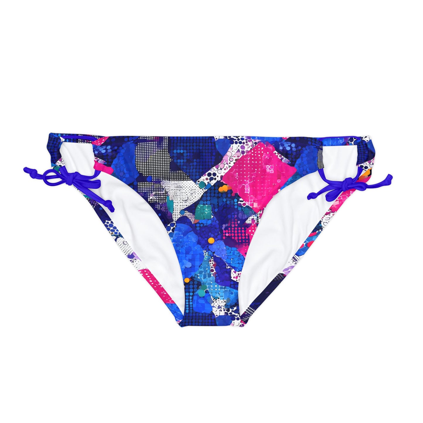 Vibrant Loop Tie Side Bikini Bottom