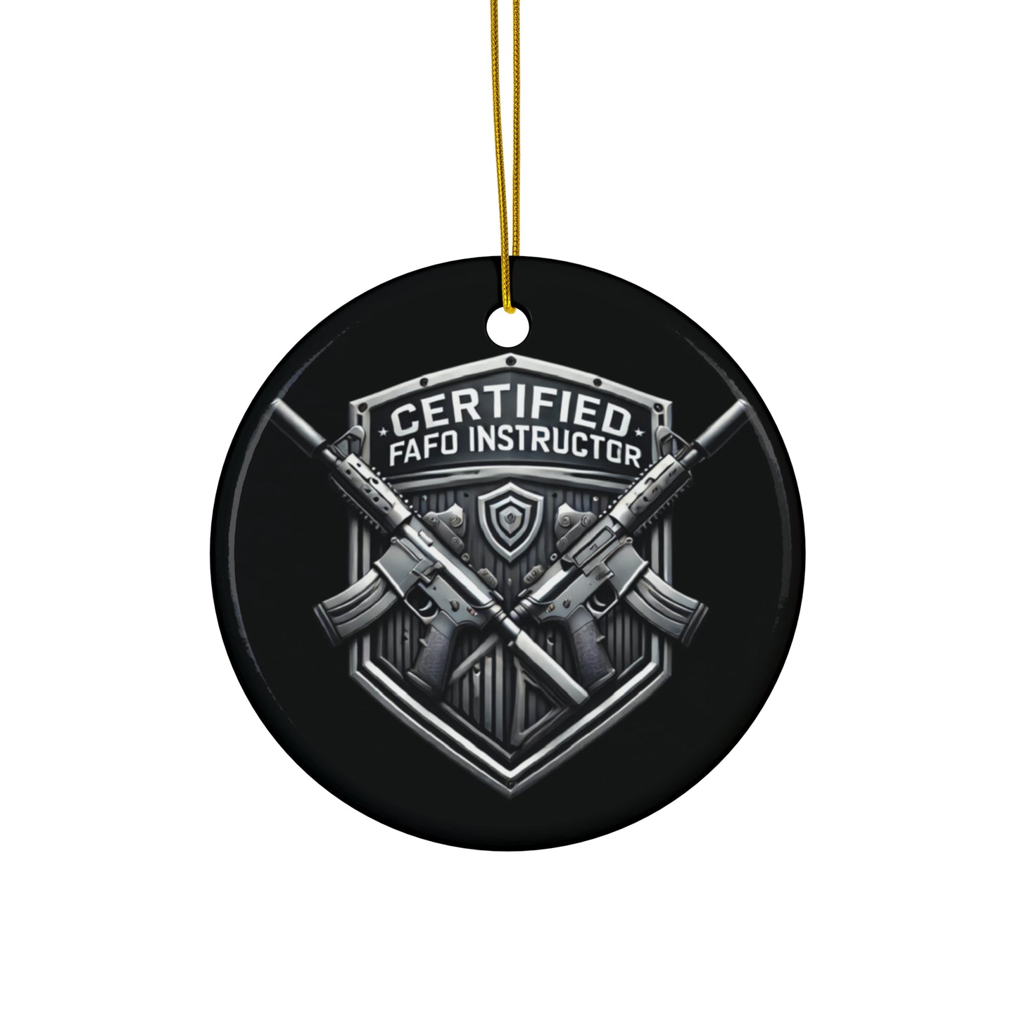 FAFO Certified Instructor Ornament