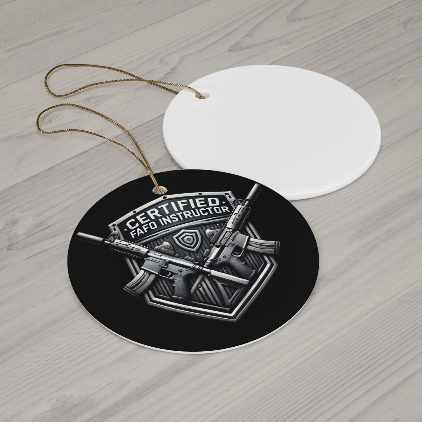 FAFO Certified Instructor Ornament